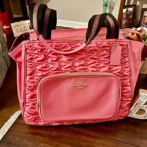 Coach Pink Tote Bag